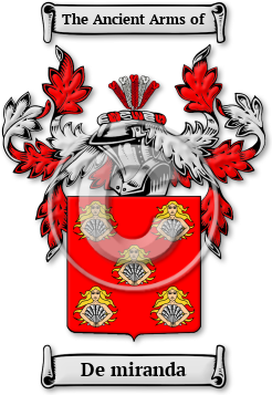 De miranda Family Crest Download (jpg) Legacy Series - 150 DPI
